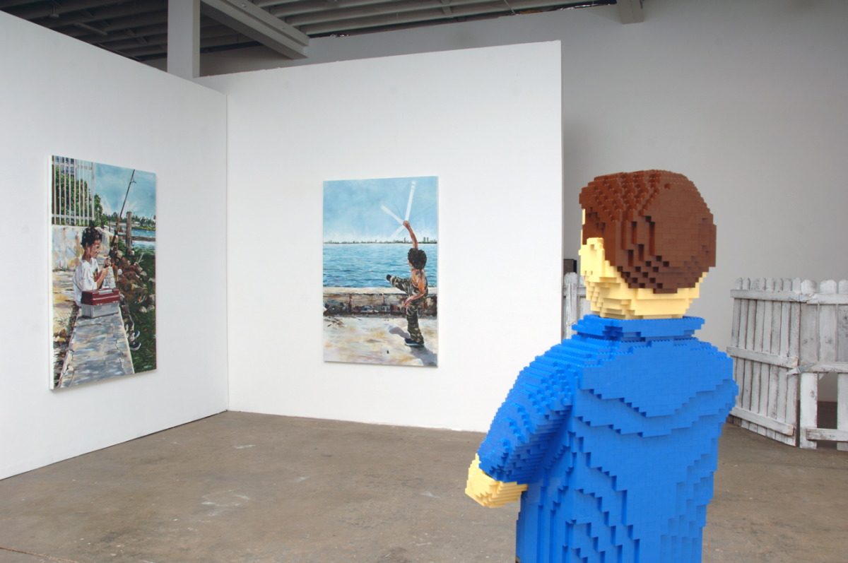 MICHAEL VASQUEZ "Family Jewels" Installation Image Fredric Snitzer Gallery 2007