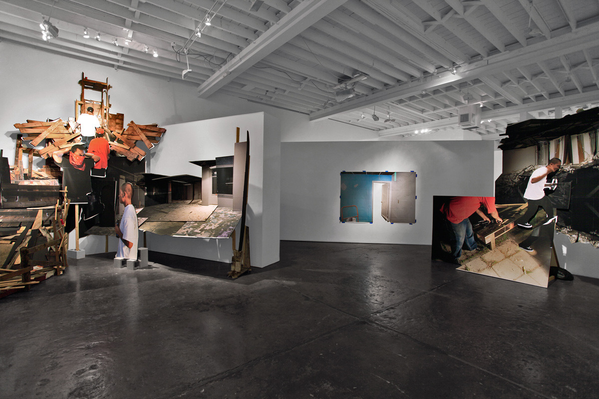 MICHAEL VASQUEZ "Rites of Passage" Installation Image Fredric Snitzer Gallery 2012