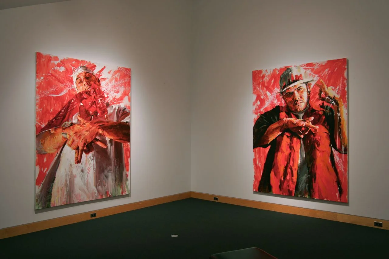 MICHAEL VASQUEZ "Authority Figures" Installation Image Kemper Museum of Contemporary Art 2007