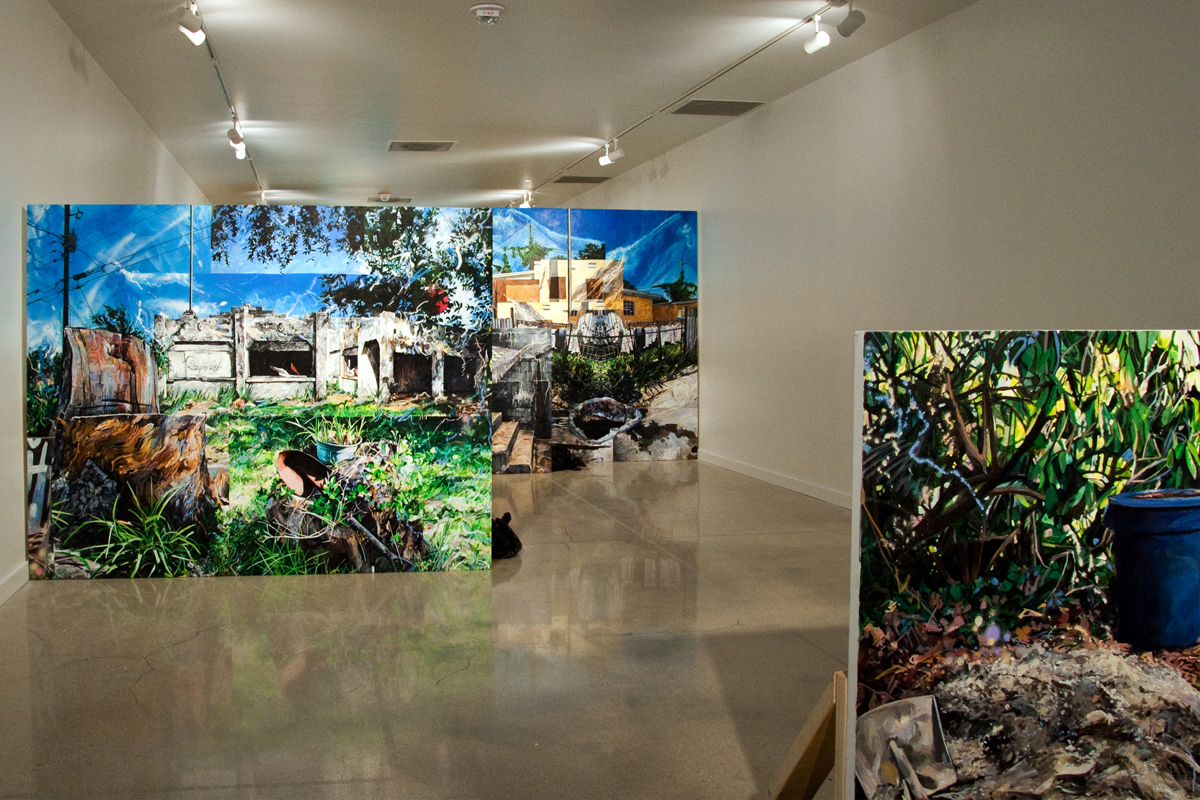 Michael Vasquez "Neighborhood Reclamation" 2015 MDC Museum of Art & Design Installation Image