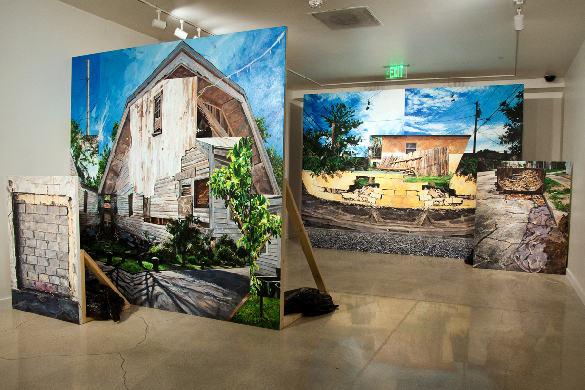 Michael Vasquez "Neighborhood Reclamation" 2015 MDC Museum of Art & Design Installation Image