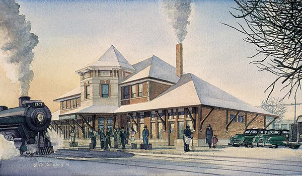 Strathcona Station by Daniel John Campbell 295 signed and numbered prints
