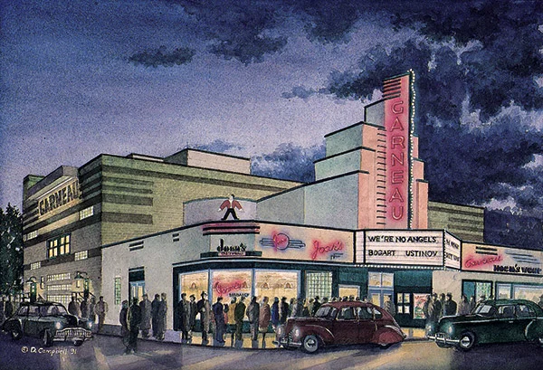 Garneau Theatre by Daniel John Campbell 295 signed and numbered prints