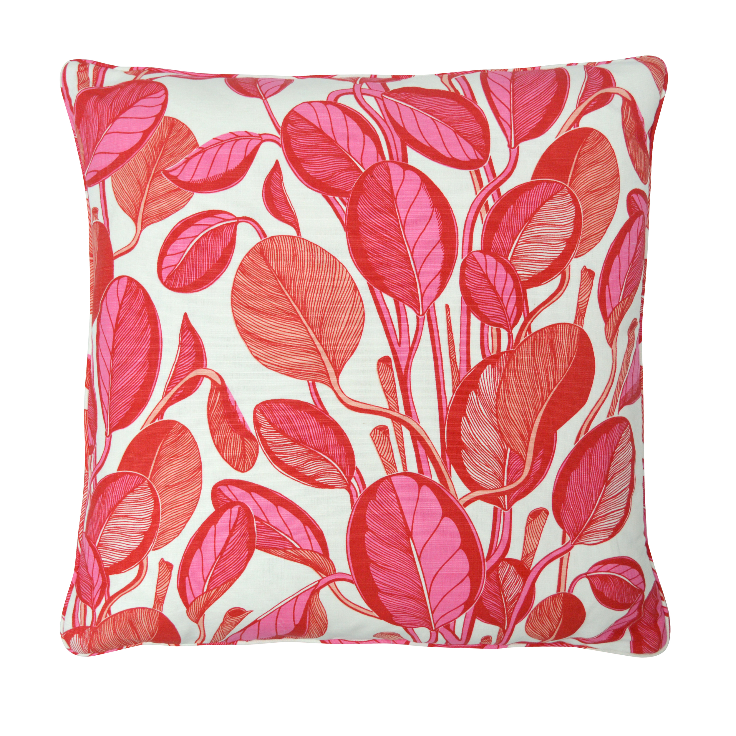 CALATHEA Large Cushion | Coral