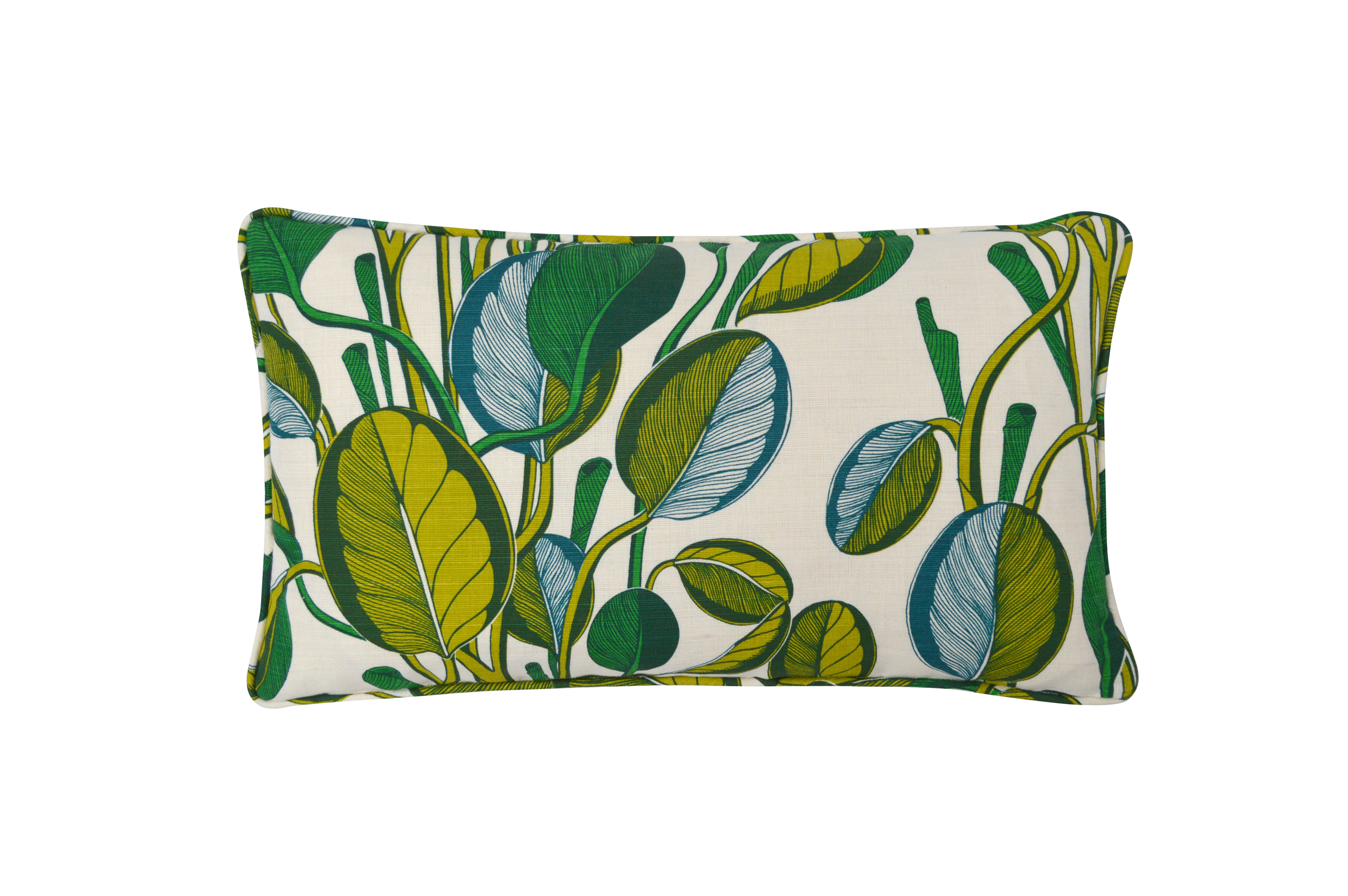 CALATHEA Small Cushion | Chartreuse