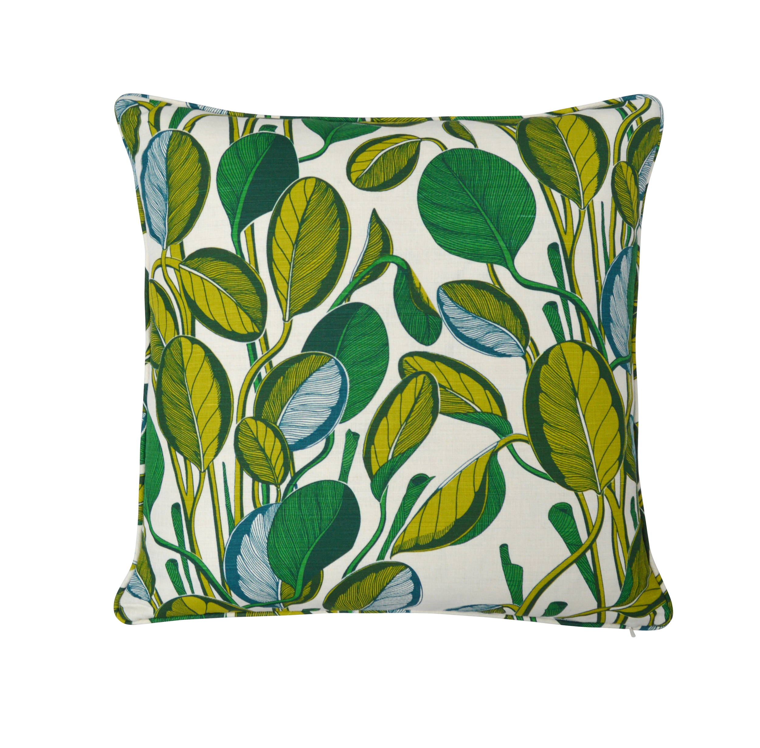 CALATHEA Large Cushion | Chartreuse