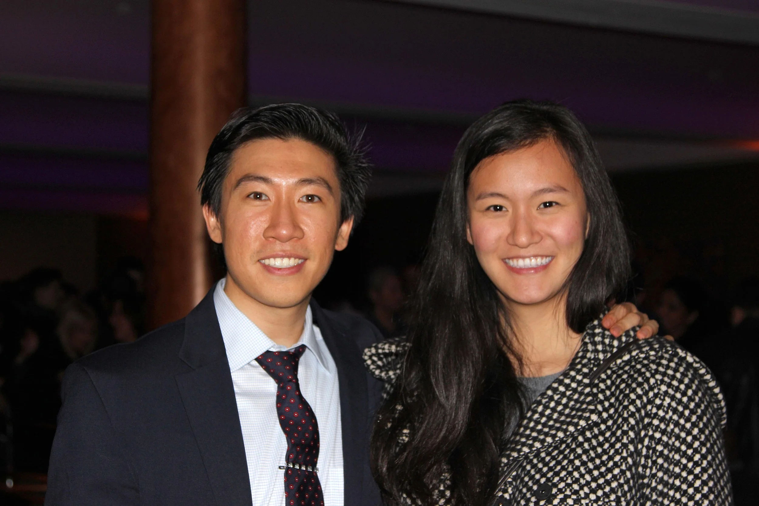 Spencer Cheng and Seung Yun Shin at Rubin Art Museum. Silley Circuits: The Silicon Alley Network.