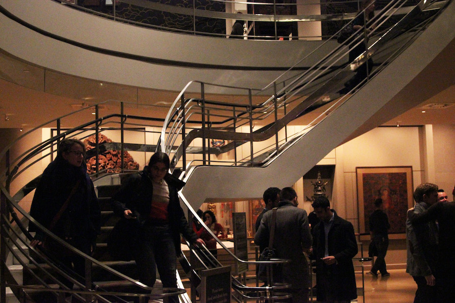 Guests at Rubin Art Museum. Silley Circuits: The Silicon Alley Network.