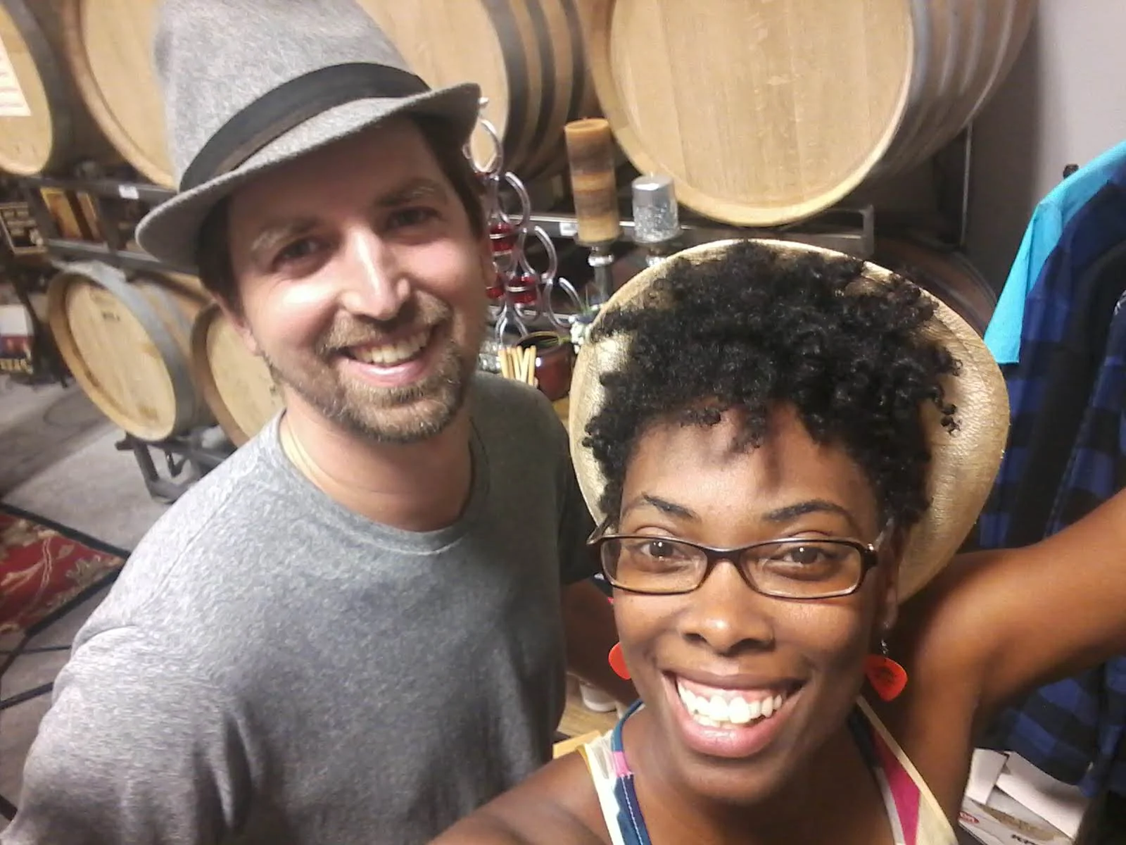 Here we are playing at Bent Oak Winery in Austin, TX
