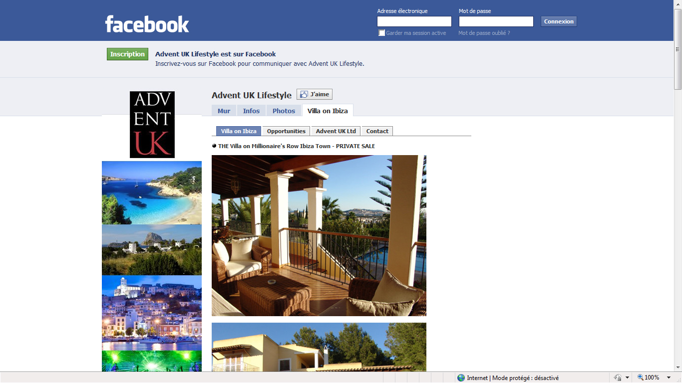 FACEBOOK ADVENT UK LIFESTYLE