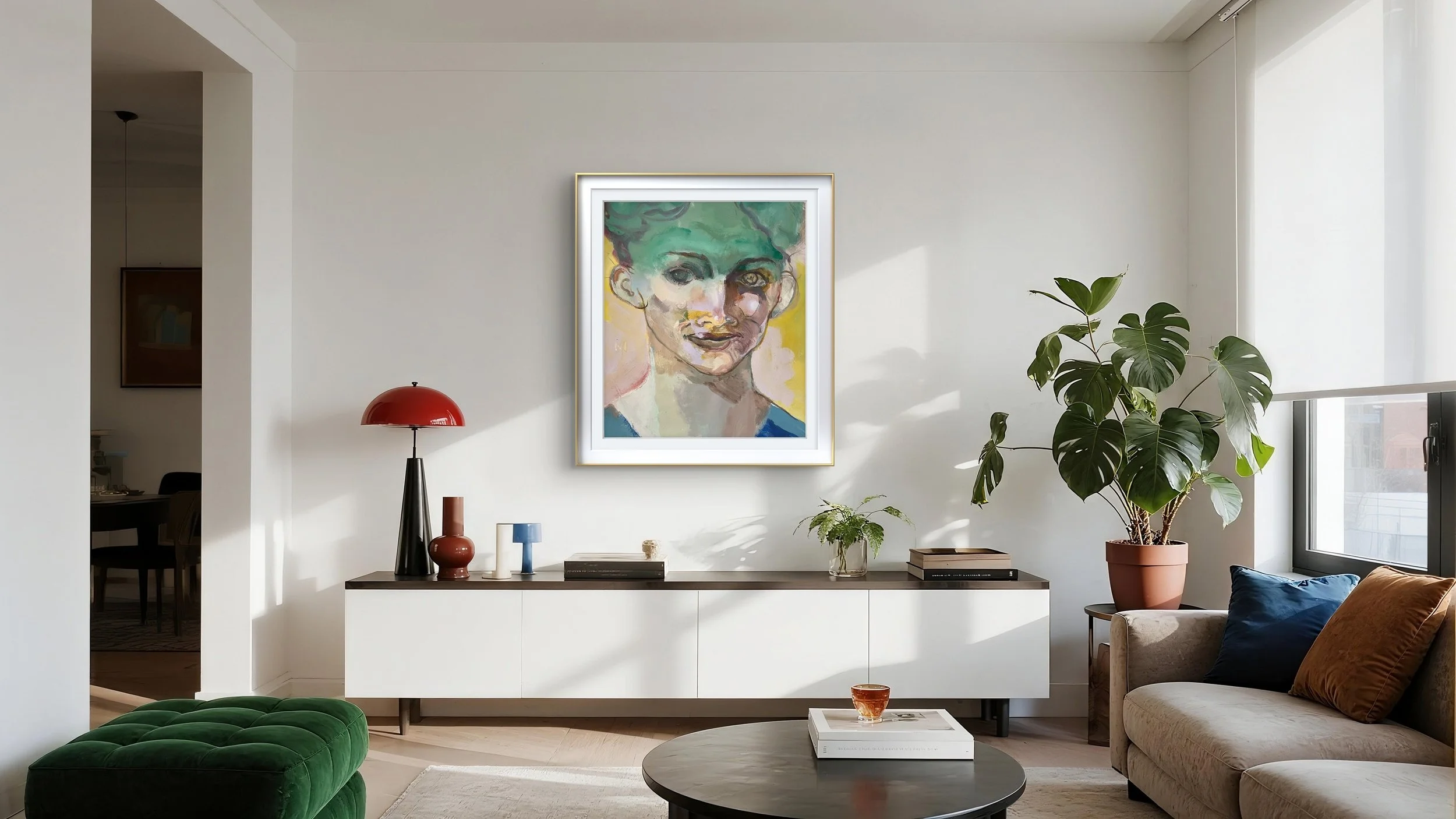 Max Brazier-Jones painting GREEN HEAD 7.jpg
