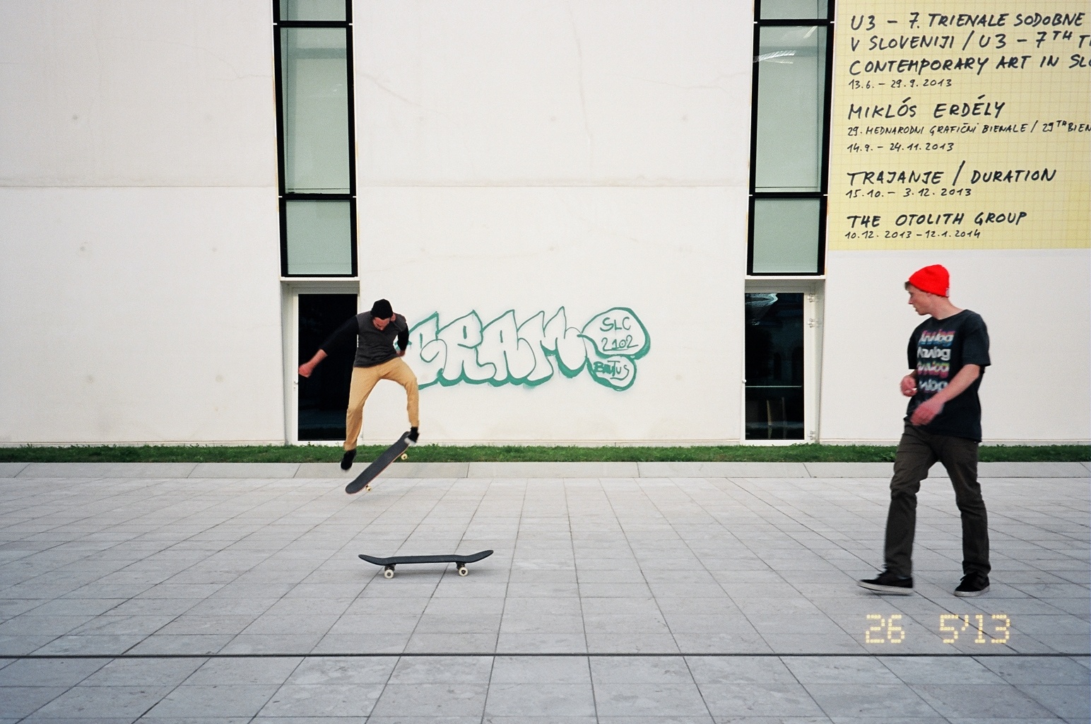 Skate Boarders in Ljubljana