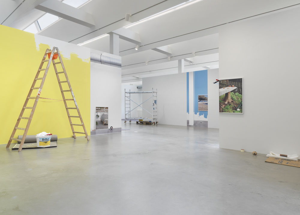   Kathrin Sonntag. Things Doing Their Thing,  2018, Ausstellungsansicht, Maschinenhaus M2, KINDL, Foto: Jens Ziehe 