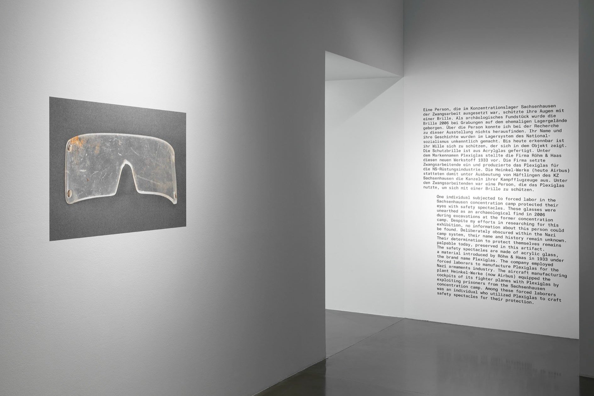   Franz Wanner. Mind the Memory Gap , 2024, Ausstellungsansicht, Maschinenhaus M1, KINDL, Foto: Jens Ziehe 