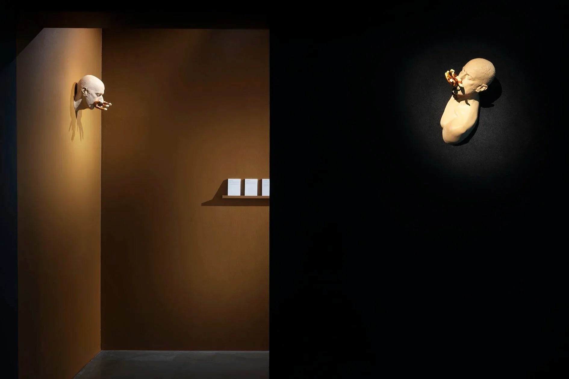   Simon Faithfull. Earth-ling , 2026, Ausstellungsansicht, M1 VideoSpace, KINDL, Foto: Jens Ziehe 