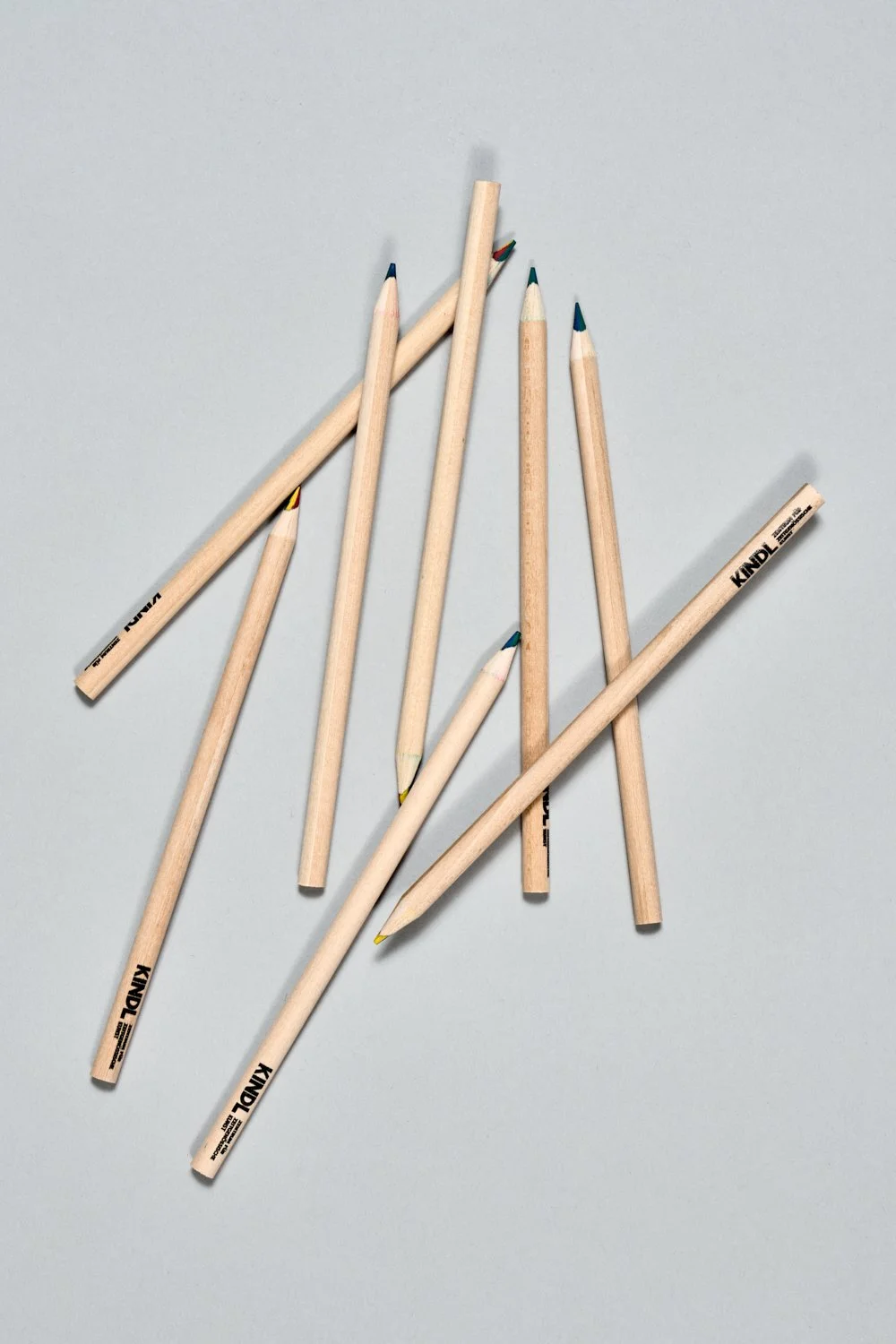 Mehrfarbiger Buntstift.