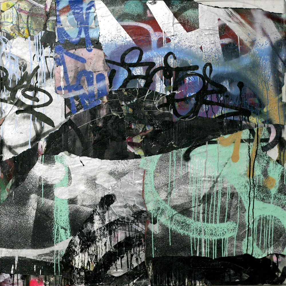 Nahson, Mixed Media on Canvas, 24in x 24in ©2013 Mint&Serf 