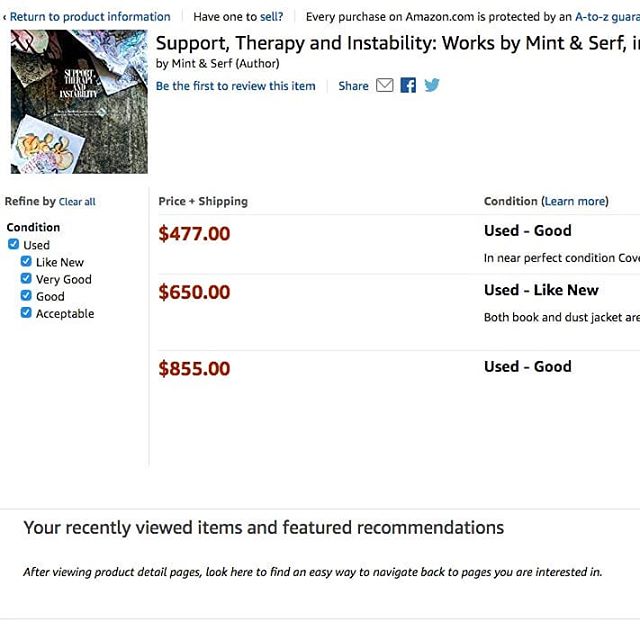 $55 ON OUR STORE!!!
LINK IN BIO.
#mintandserf #themirf #supporttherapyandinstability