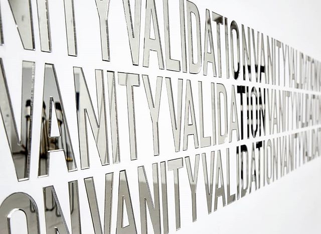 IF YOU ARE IN GLASGOW GO SEE THE @glasgowmfa
DEGREE SHOW at @the_glue_factory πΎπΎπΎπΎπΎOPEN DAILY 11 - 6. π€π€π€ Artist Name: Patrick Nielson aka Miguel Gomez
Work Title: The Inevitability of Function and The Governmentality in a Two-Pronged Approach
Materials: 9mm MDF, Mirrored Acrylic, JSON Data Stream, LG Display, Galvanized steel studs, BLE Bluetooth beacons, LTE network, Nearbee App, Beaconstac CMS, Various visual and contextual content provided by artists, Viewers' Reflection, User's mobile devices, double-siede tape, screws and emulsion paint