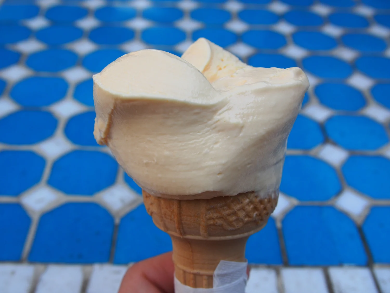 Cantaloupe gelato