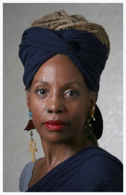 Kaitha Het Heru, Artisan. Sacred Beauty Priestess. Intuitive Guide, Muse Mentor. Photo: Chester Higgins.