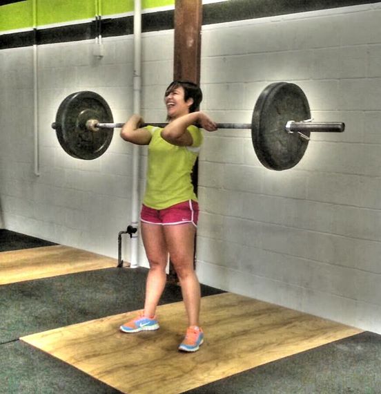 Nothing but joy! Valerie Mendoza cleans 115.