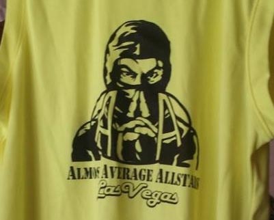 The official Almost Average Allstar T-shirts!