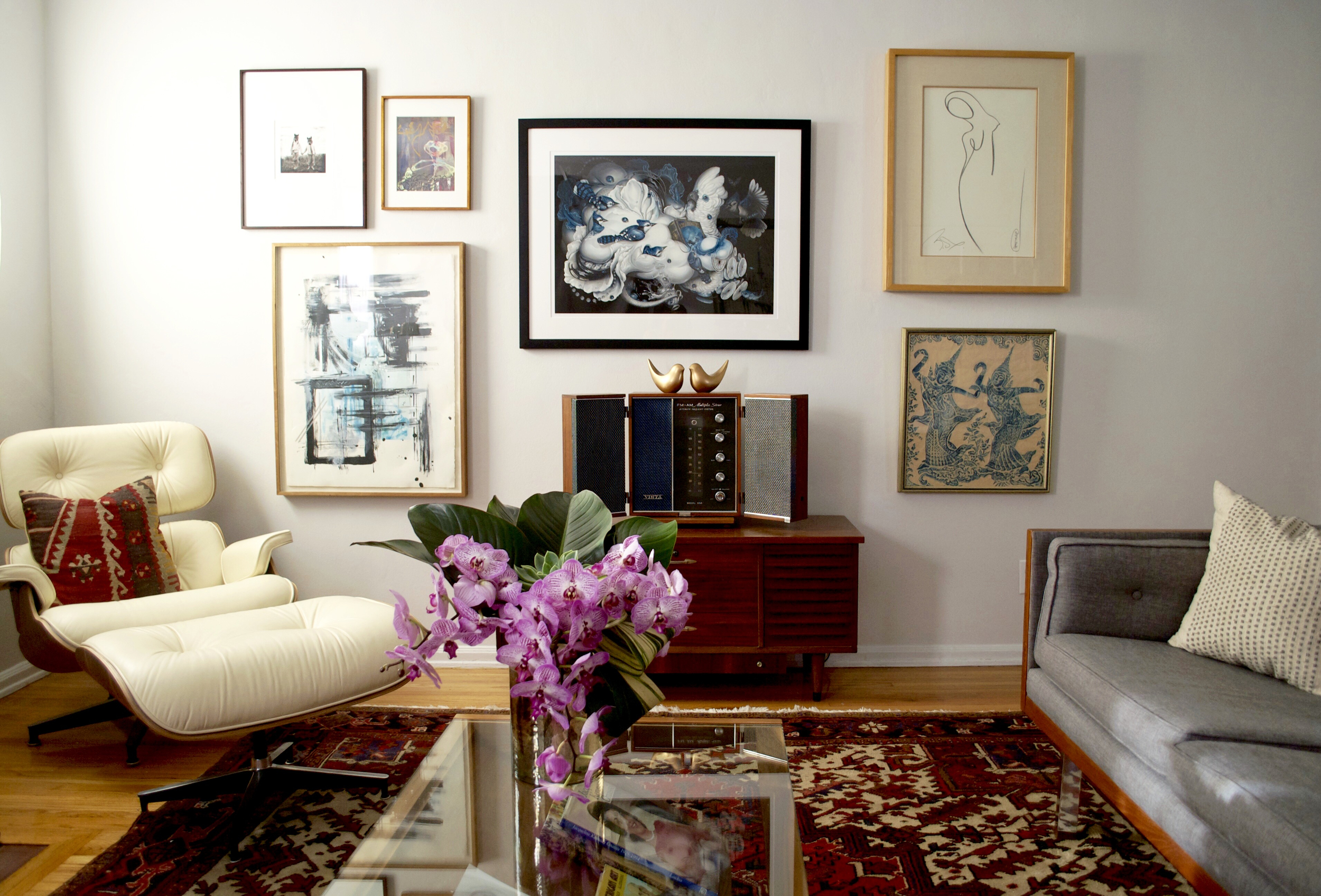 Eclectic Modern Living Room