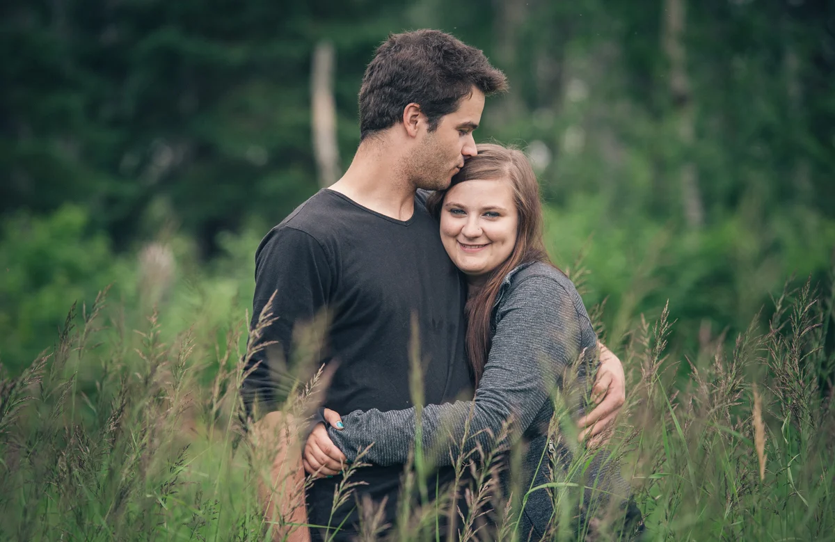 Brittney + Adam Engagement - Cascades