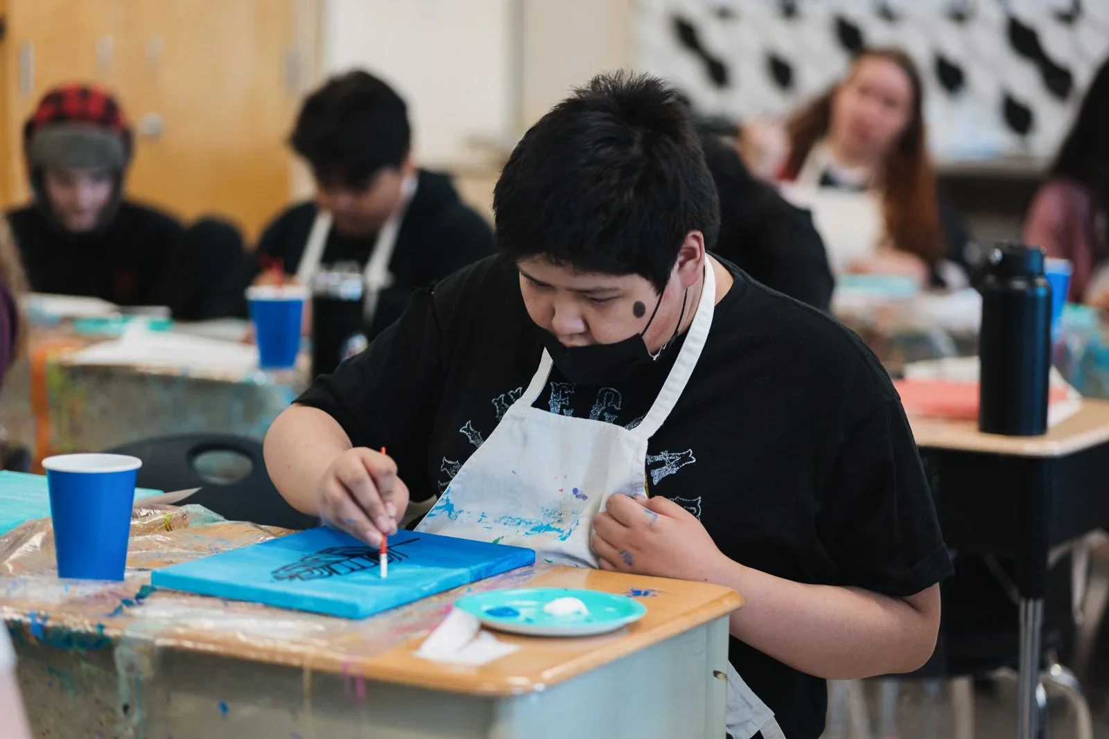 First Nations Arts Project - Patrick Hunter at Westmount Public School
