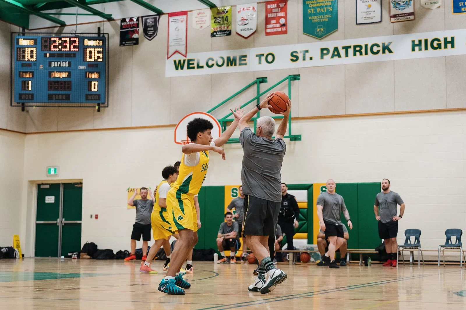 Thunder Bay Police Service Charity Basketball Game - St. Patrick High School