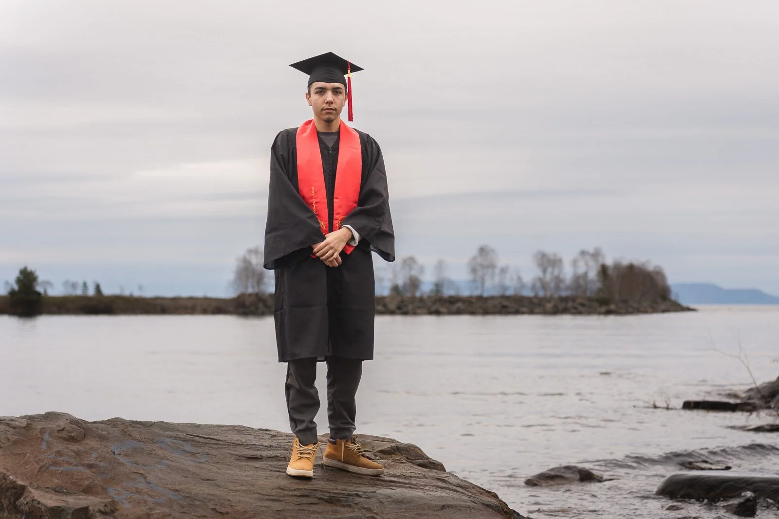 Noah Graduation Portraits - Chippewa Park