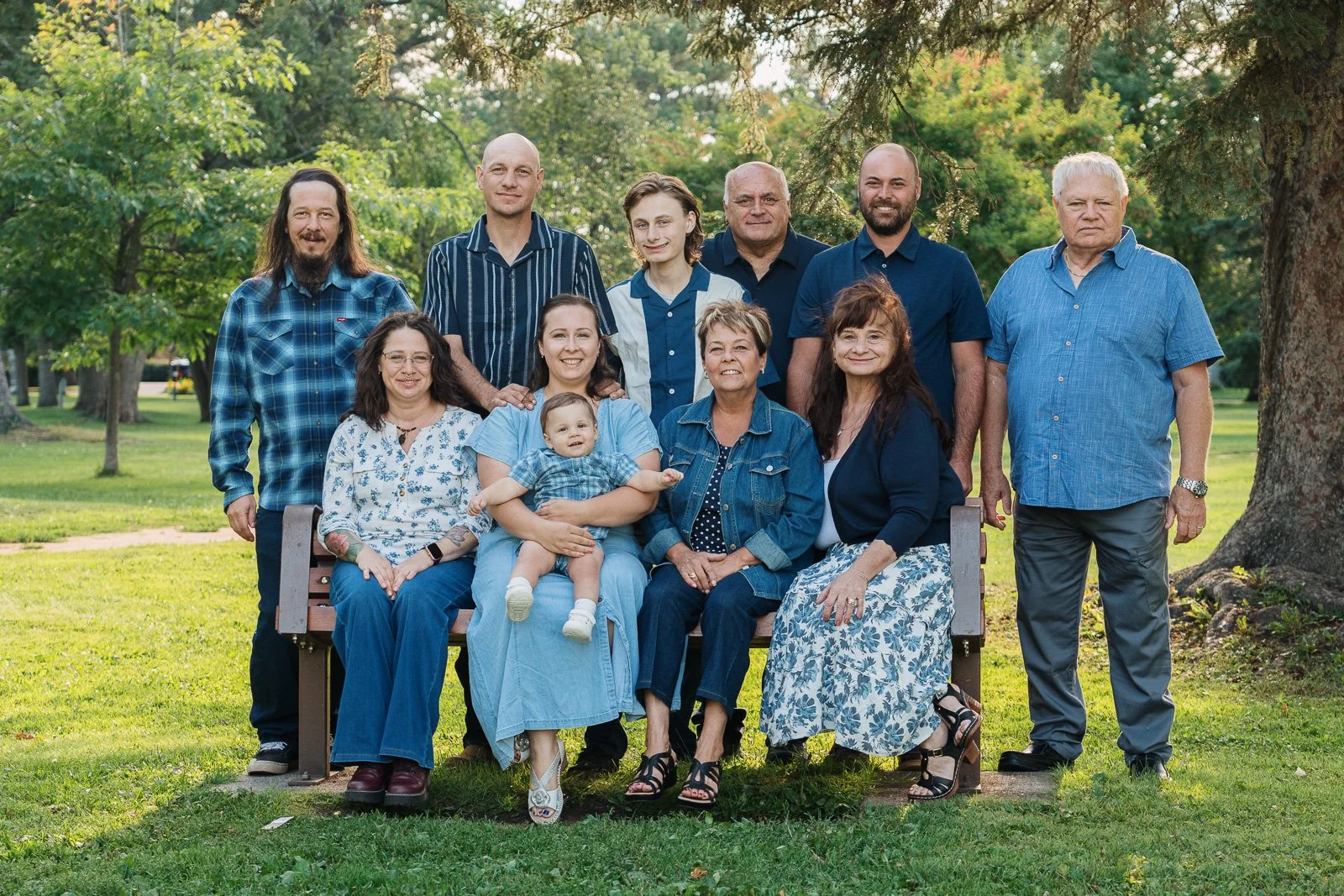 Julie + James Family Portraits - Vickers Park