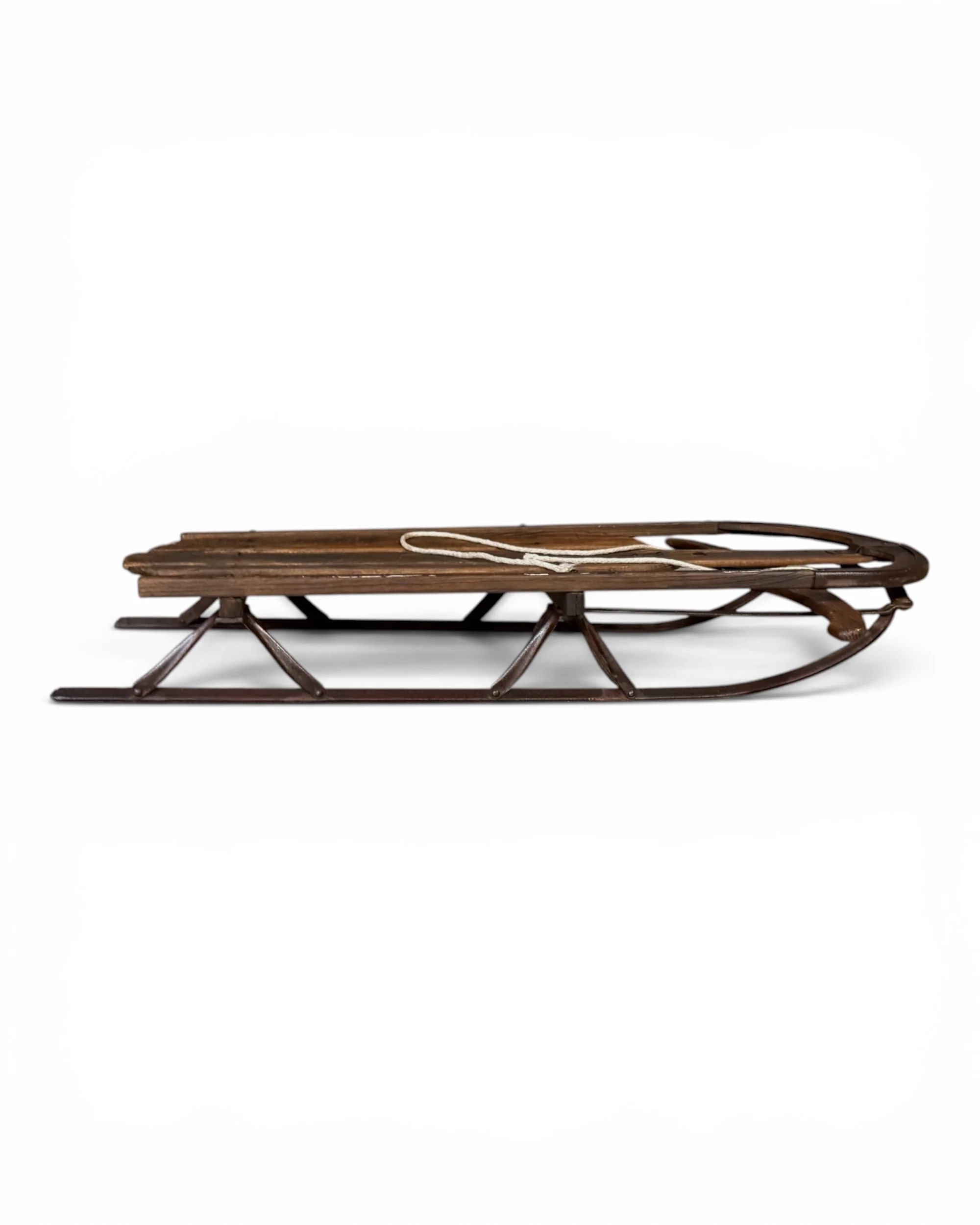 vintage wooden sled for ski lodge rustic decor - Modern Artifact DecorPhotoroom_20260722_131616.JPG