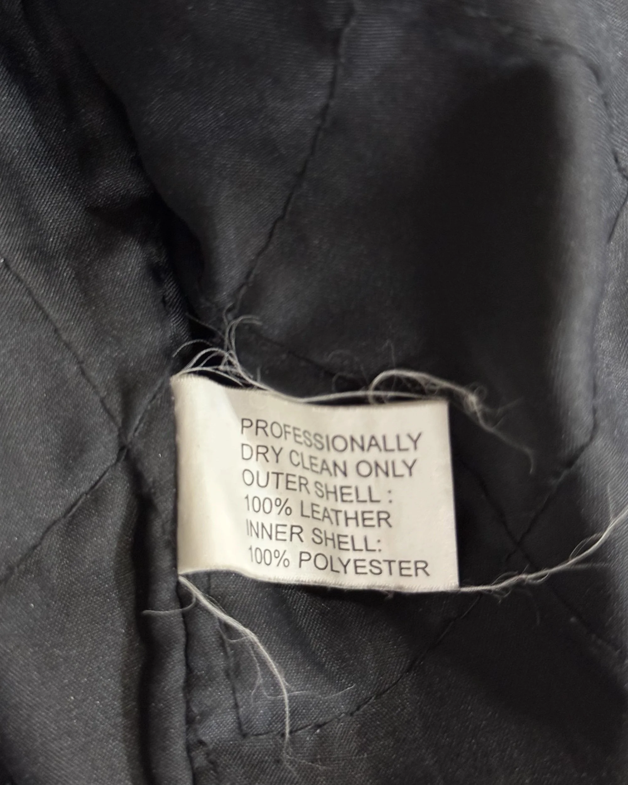vintage black leather Harley Davidson jacket - Modern Artifact DecorPhotoroom_20260829_151137.JPG
