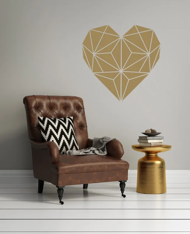 Geometric Heart Wall.jpg