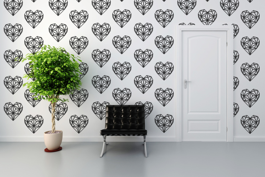 Geometric Heart Panels Wall.jpg