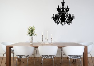 Chandelier Wall Decal Star Graphics Chandelier Wall Decal Star Graphics