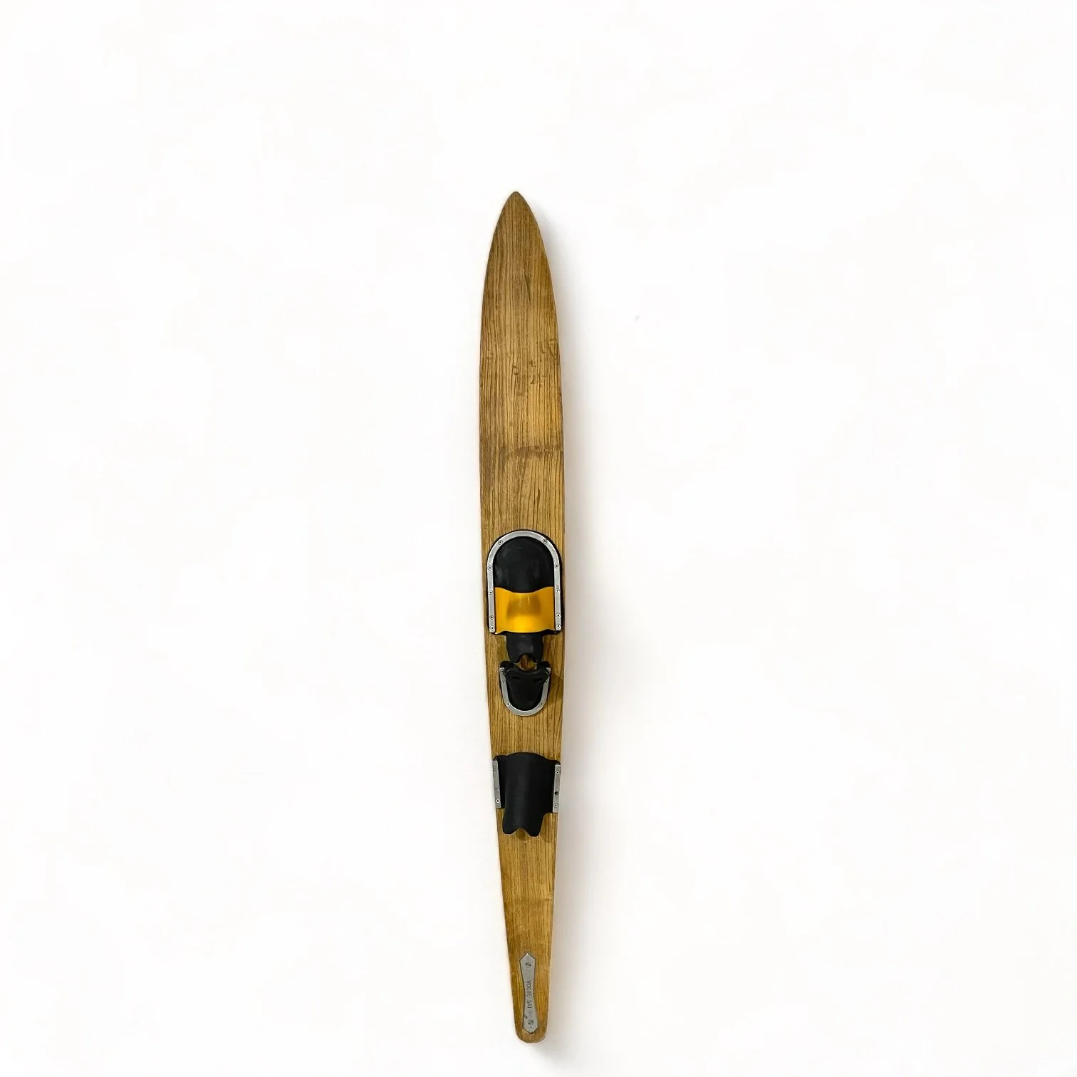 Vintage Vogue slalom wooden water ski 1960s