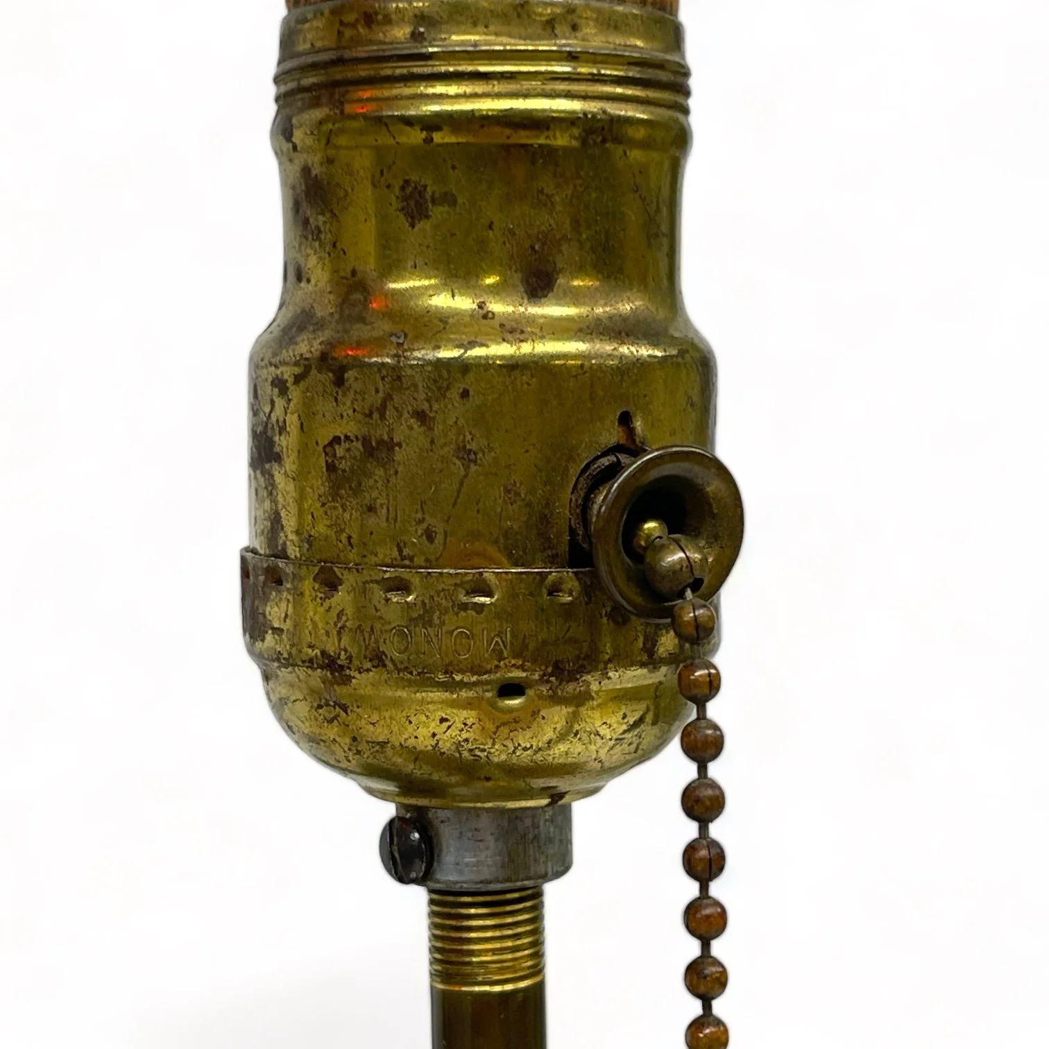 Vintage brass socket for lamps