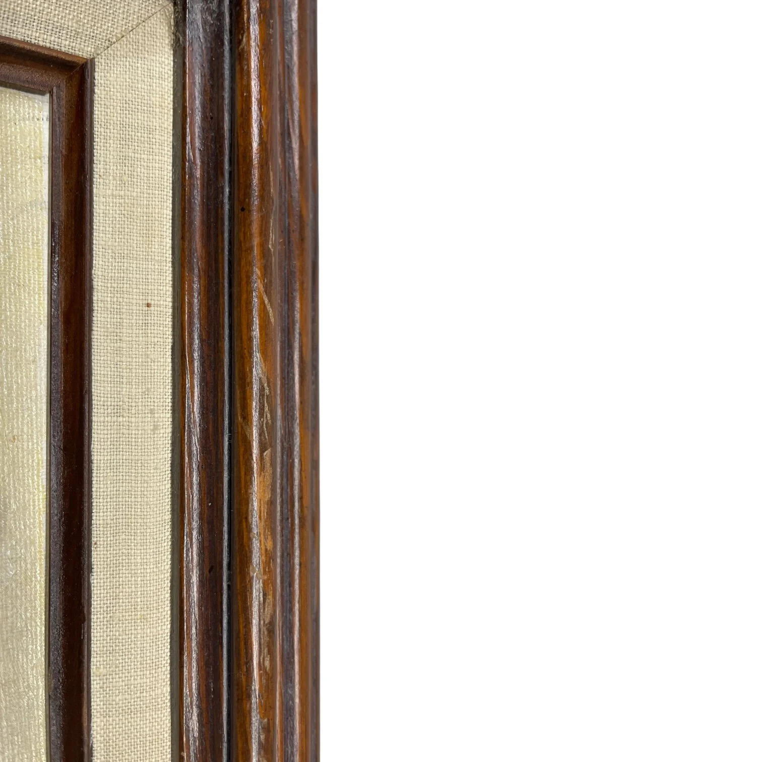 Vintage framed Painting of Native Man in Western Hat signed by artist. Painting is done in a combination of earth tone colors.