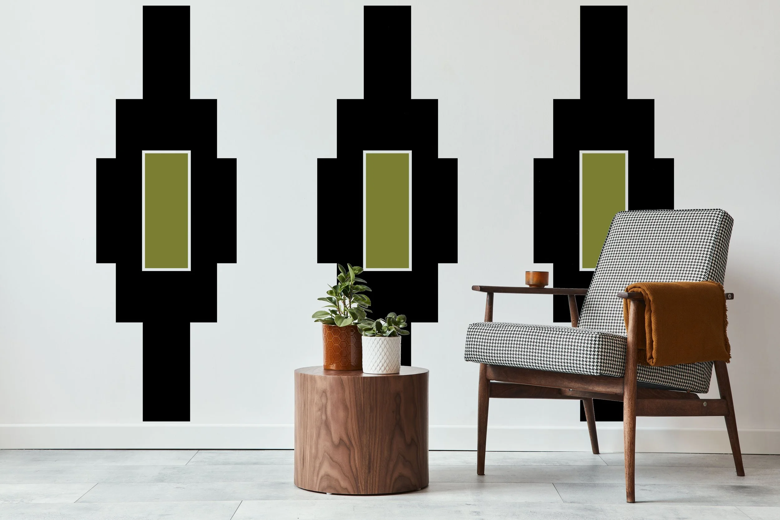 Modern Southwestern Pattern Wall Decal