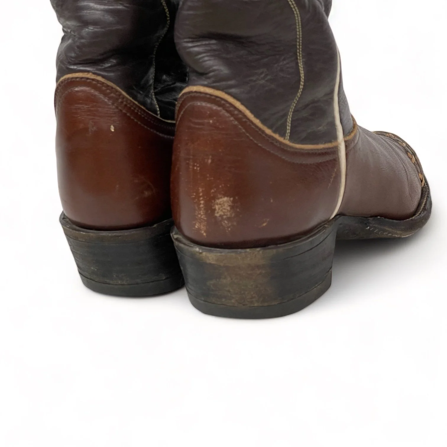 Vintage Men's Tony Lama Black Label Cowboy Boots, 1970s