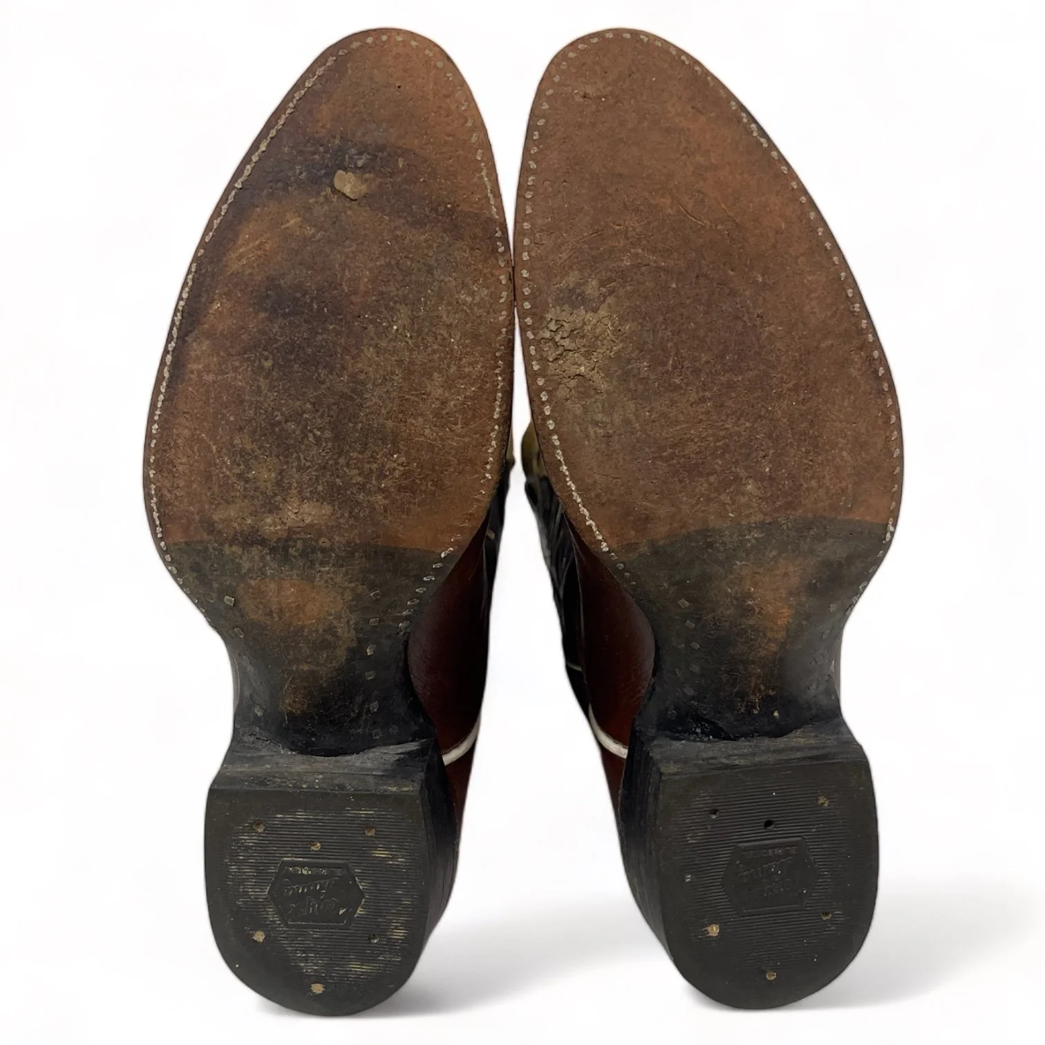 Vintage Men's Tony Lama Black Label Cowboy Boots, 1970s