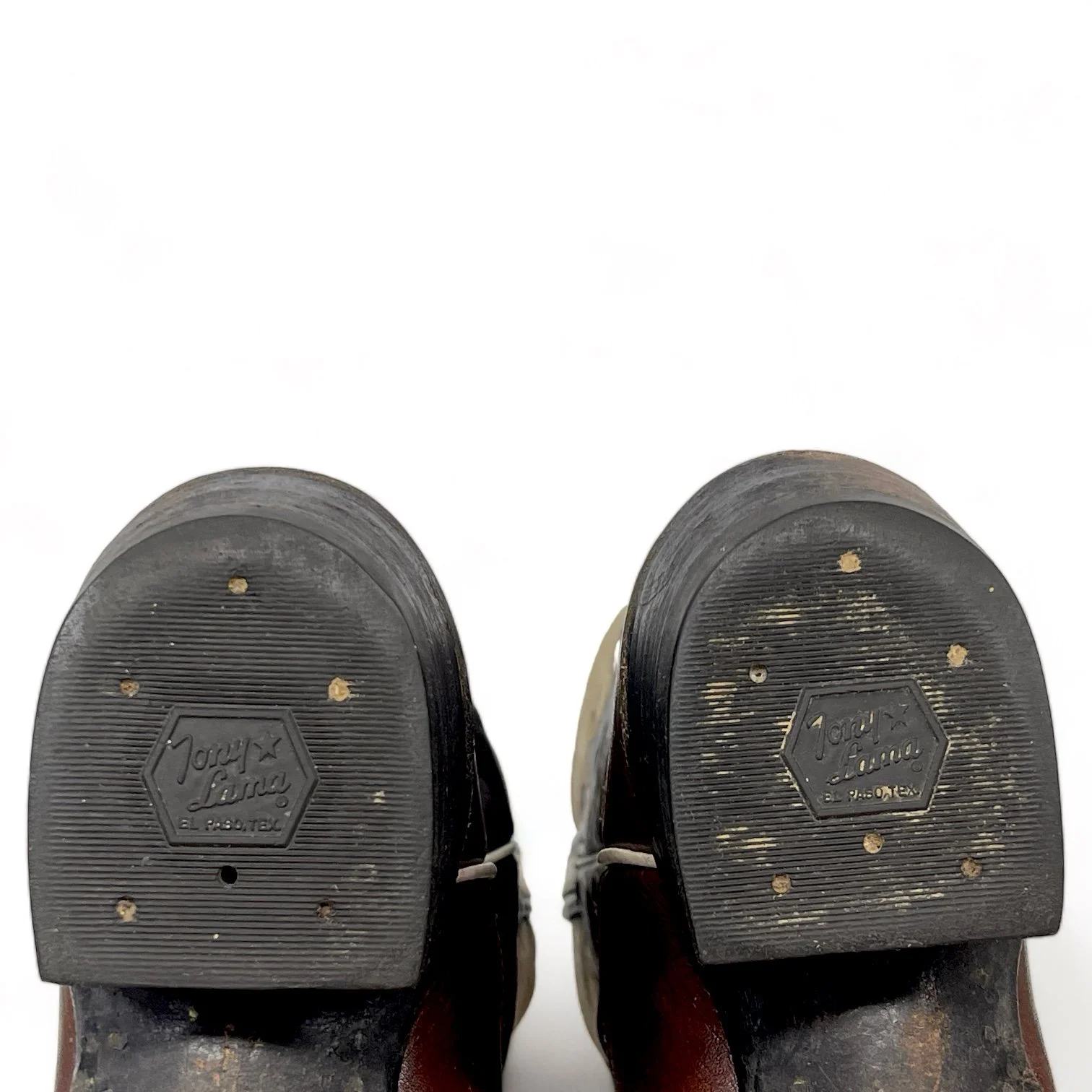 Vintage Men's Tony Lama Black Label Cowboy Boots, 1970s