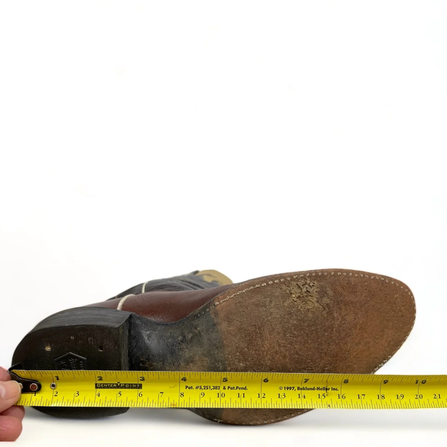 Vintage Men's Tony Lama Black Label Cowboy Boots, 1970s