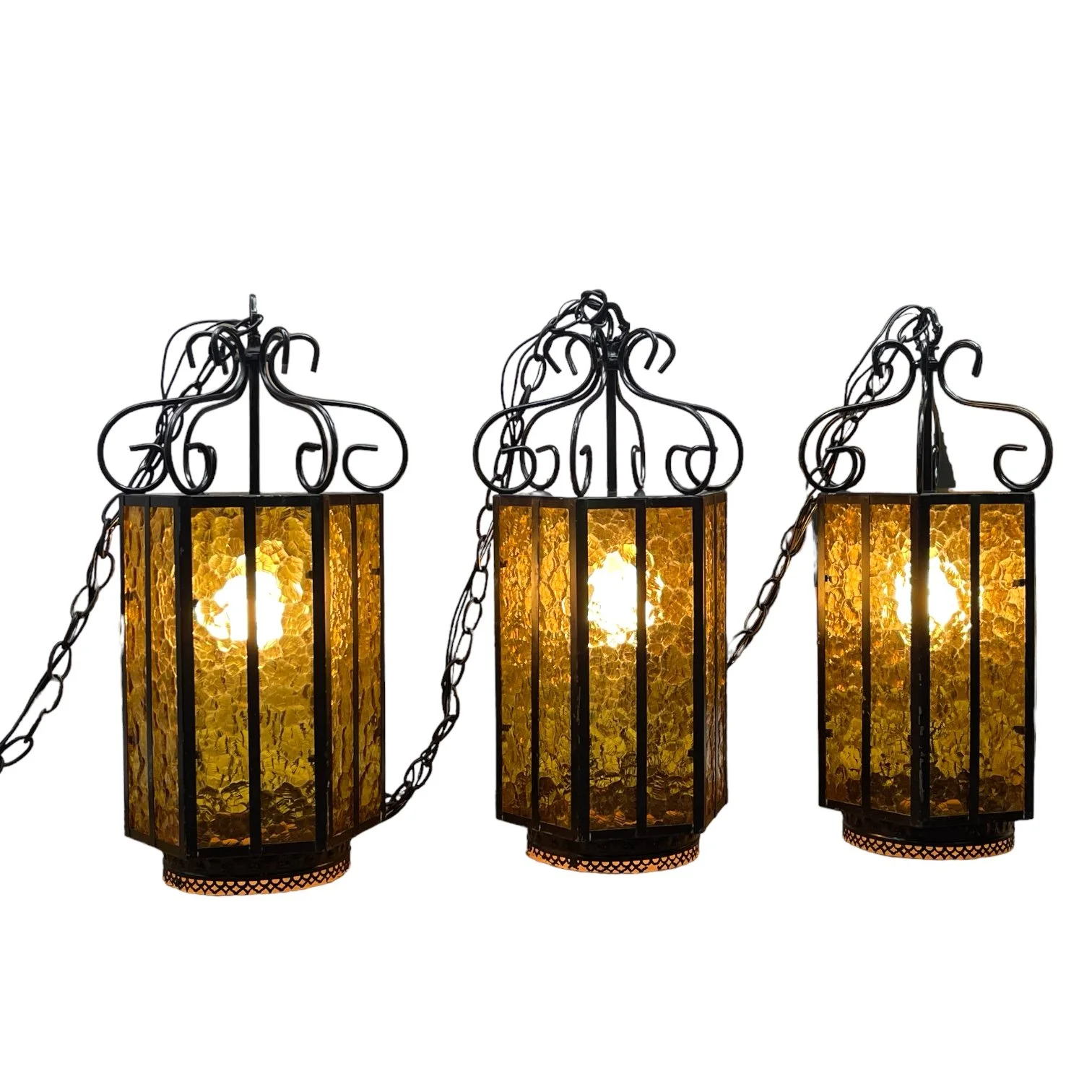 Photoroom_20240305_102907Vintage Spanish Revival triple pendant swag light by ModernArtifactDecor.JPG