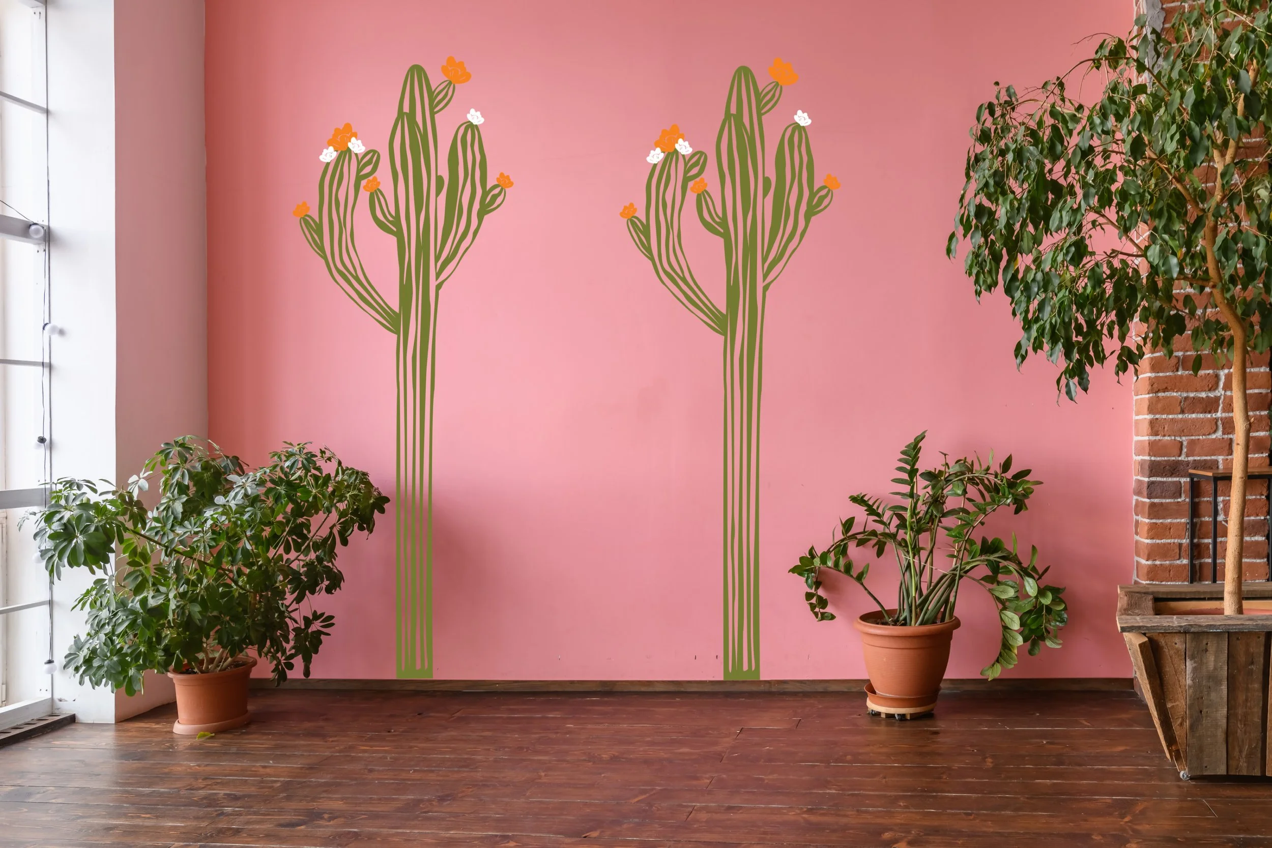 Saguaro Blooming Cactus