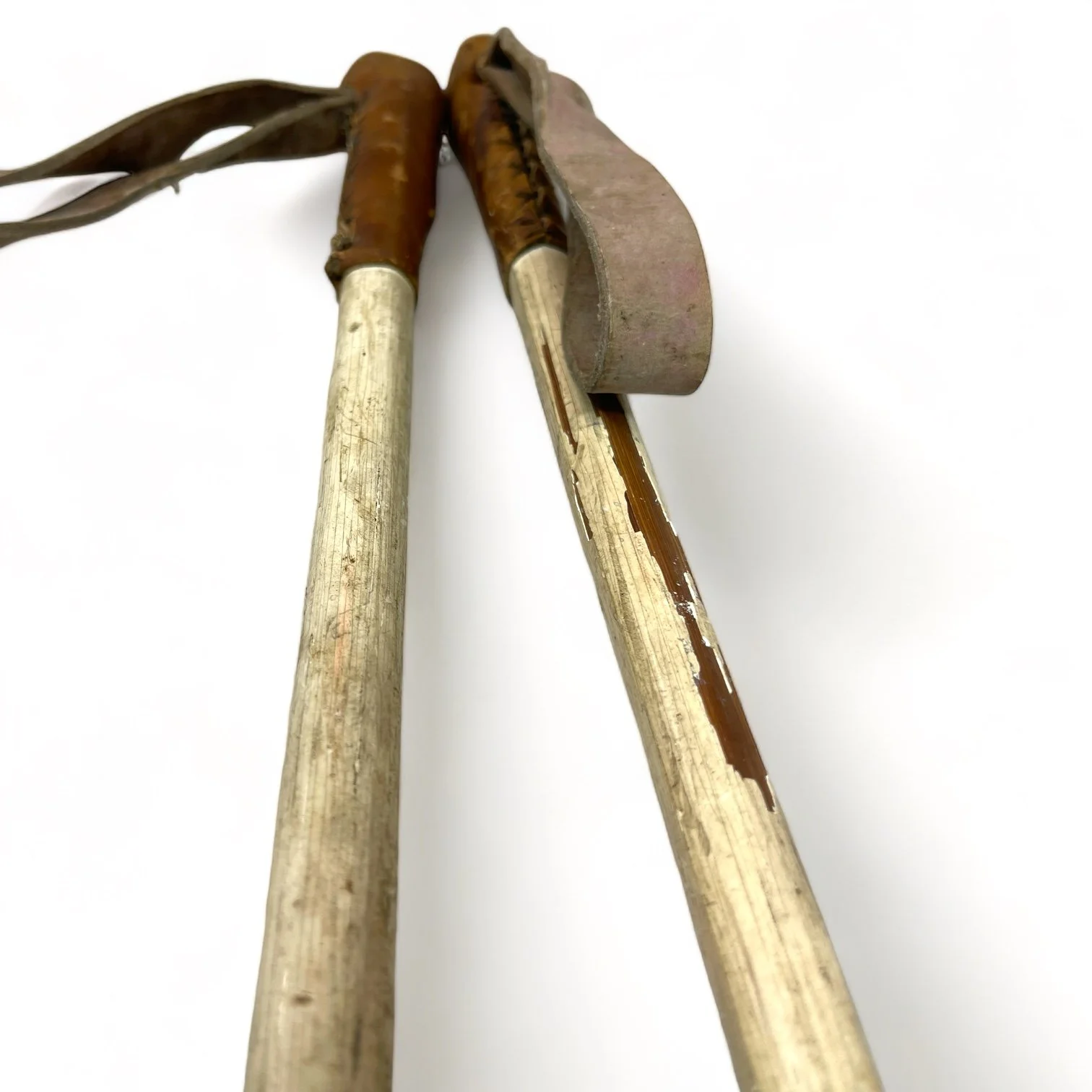 Photoroom_20240327_213051Vintage Northland snow ski + poles by ModernArtifactDecor.JPG