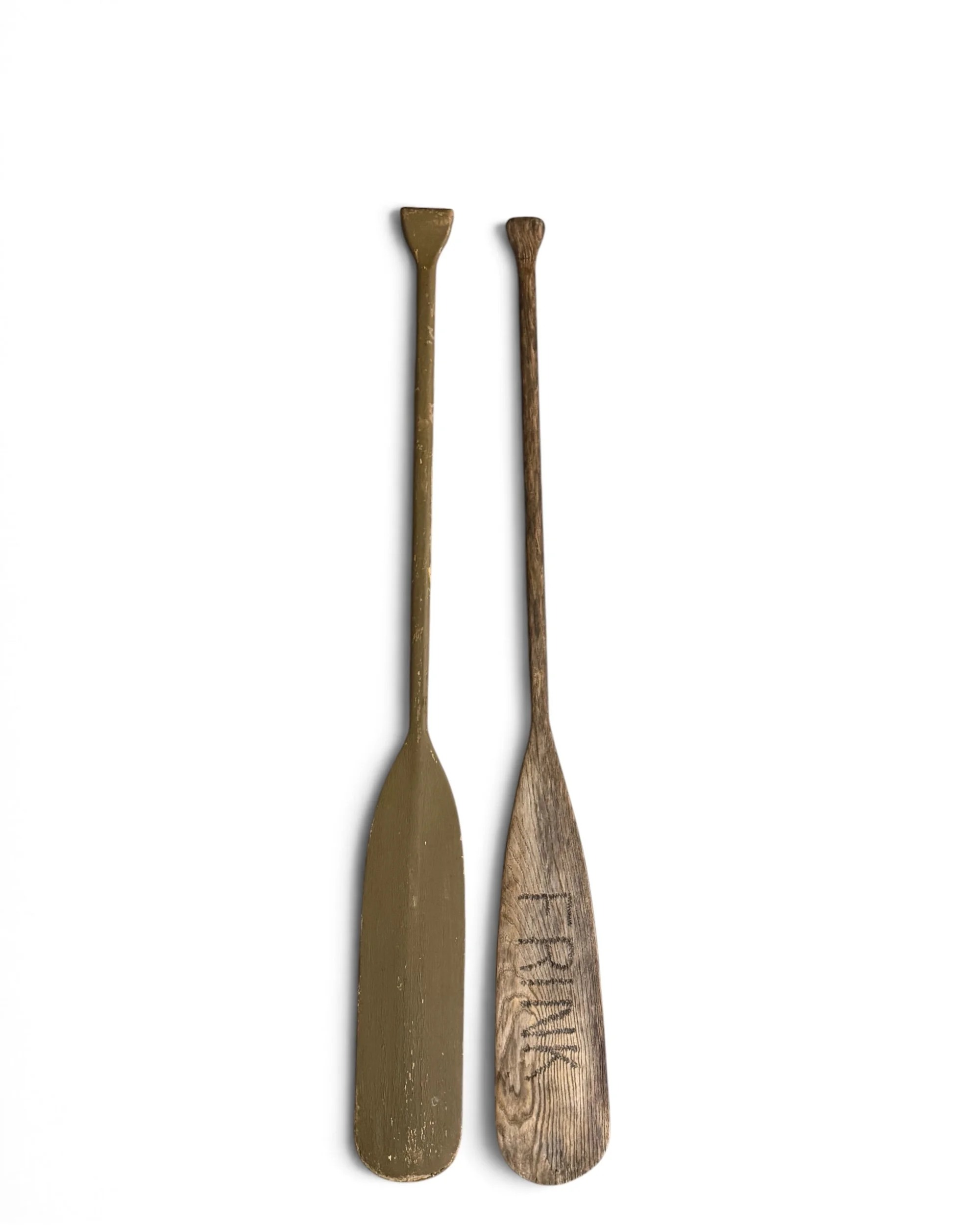 Pair vintage wooden boat paddles - Modern Artifact DecorPhotoroom_20260810_103301.JPG